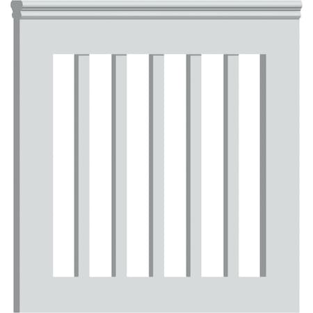 Ekena Millwork 33"H x 32"L Providence Reinforced Gate for 36" Rail Height EC32X36GATE